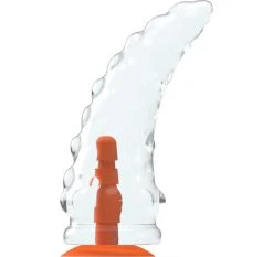 Acro Dildo Clear XL Ventouse L 30 Ø 12 Cm