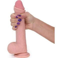 Cox Dildo Articulé Peau Glissante Et Ventouse Flesh 23 X 4.20 Cm