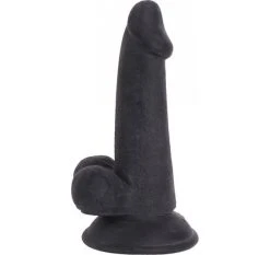 Cox Dildo Black Ventouse 16 X 4 Cm - Dildoshop