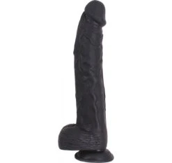 Cox Dildo Black Ventouse L 32 Ø 6 Cm