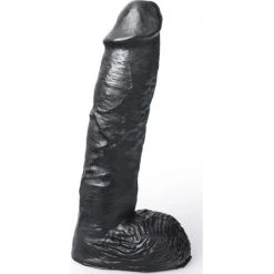 DILDO MICKEY HUNG SYSTEM Black 23 X 5 CM - Dildoshop