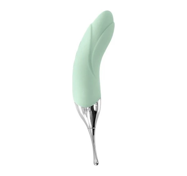 Duo Stimulateur Clitoris Et Vibramasseur Accuracy USB Vert 1 Duo Stimulateur Clitoris Et Vibramasseur Accuracy USB Vert