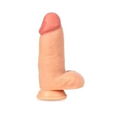 Très Gros Gode Gay : The Colossus Dildo XXL Flesh Ventouse Captain Red 25.5 X 7.5 Cm