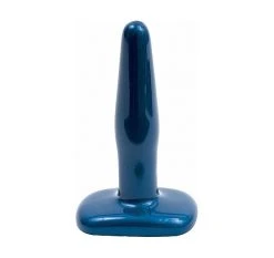 Plug Anal Ou Vaginal Small, Bleu Nacré Small Petit Doc Johnson 11.5 X 2.3 Cm