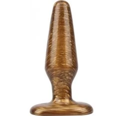 Plug Anal Stag Gold L 14 Ø 4 Cm
