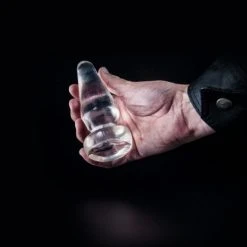 Plug Transparent 13 X 4.5 Cm - Dildoshop