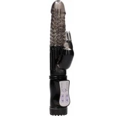 Sextoy Vibromasseur G-Spot Et Clitoris Rabbit GC Black Sexshop