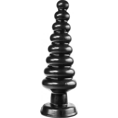 Twisto Plug Black 20 X 6 CM - Dildoshop 1 Twisto Plug Black 20 X 6 CM - Dildoshop