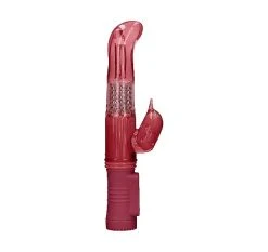 Vibromasseur Rotatif Dauphin Rouge