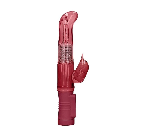 Vibromasseur Rotatif Dauphin Rouge 1 Vibromasseur Rotatif Dauphin Rouge