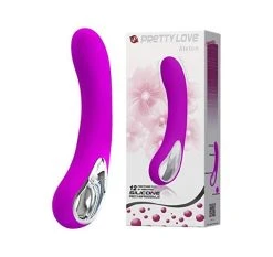Vibromasseur USB Silicone ALSTON Pourpre - Dildoshop